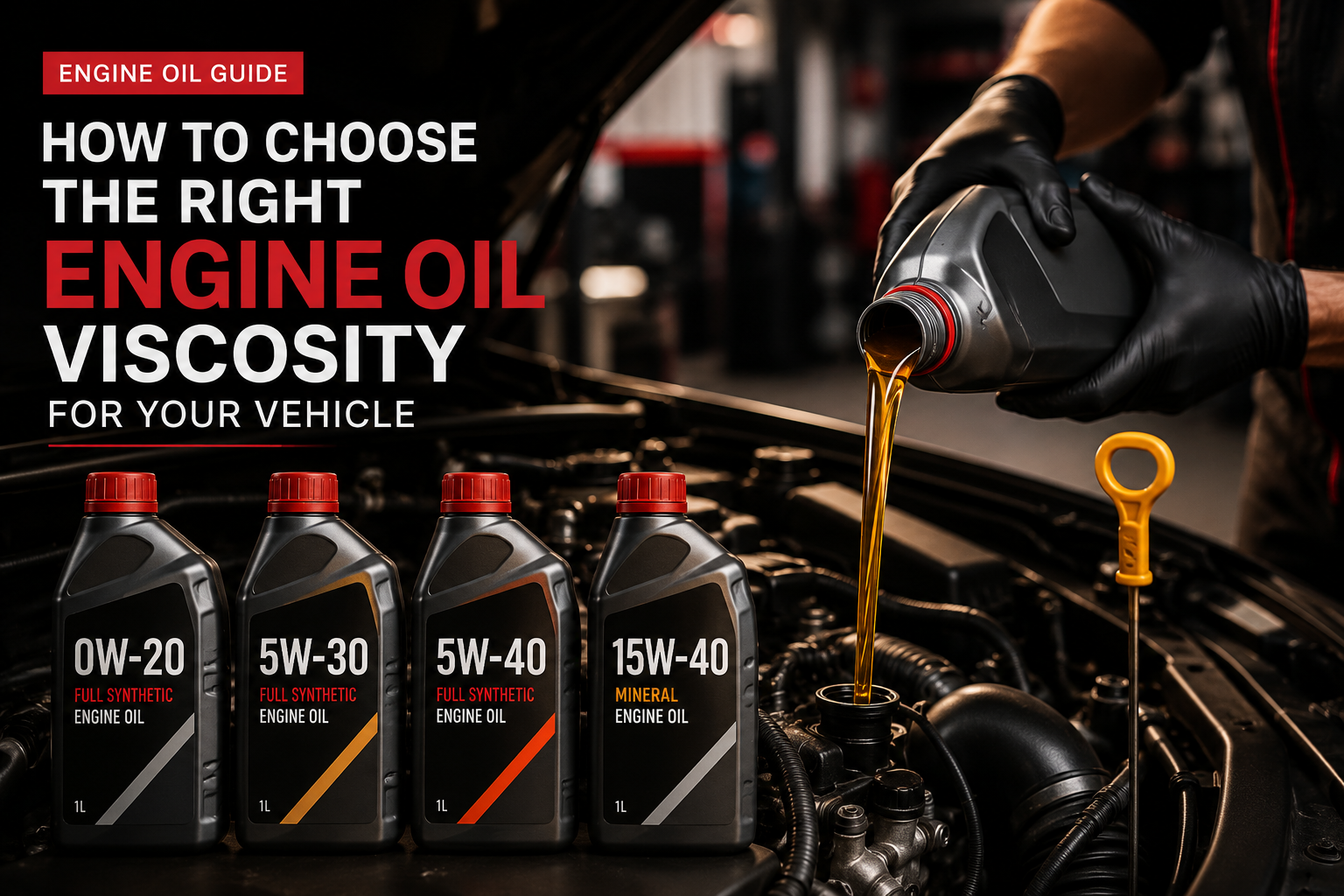 How to Choose the Right Engine Oil Viscosity for Your Vehicle