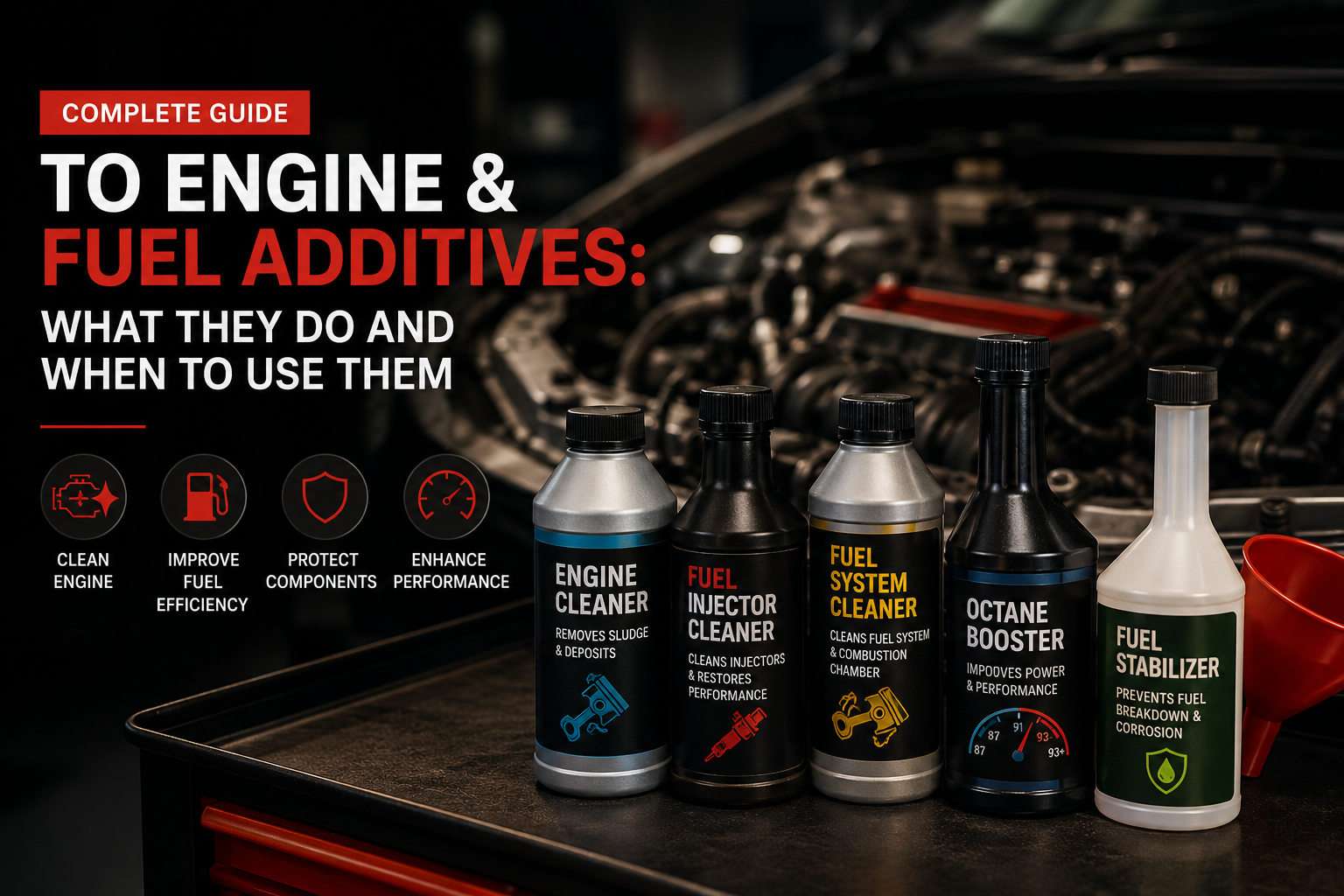 Complete Guide to Engine & Fuel Additives: What They Do and When to Use Them