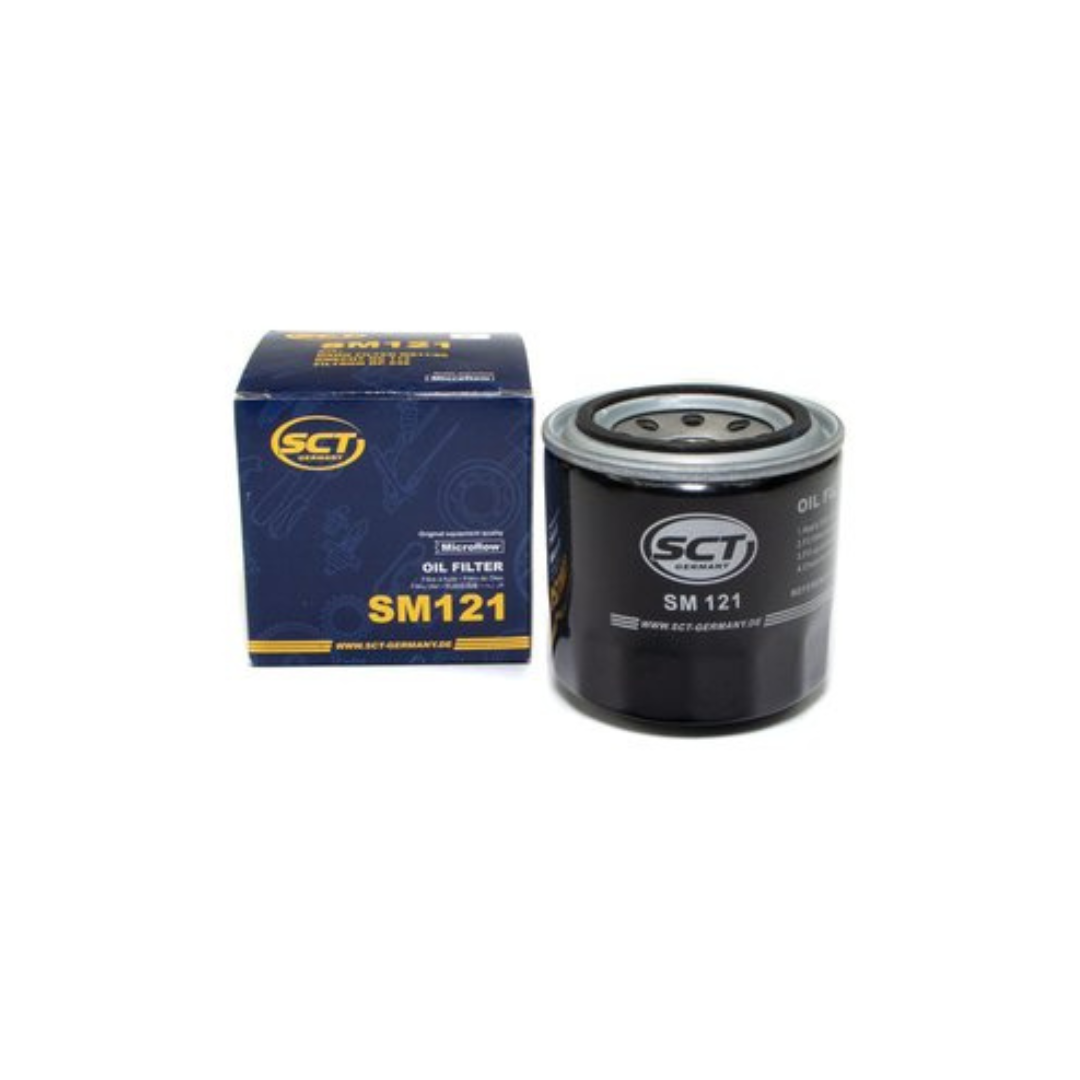 Spin-On M20x1.5 (Short) - Oil Filter for Honda, Hyundai, Kia & Mazda Engines - SCT SM 121