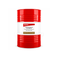 Red and white Sinopec automotive gear oil drum on a white background