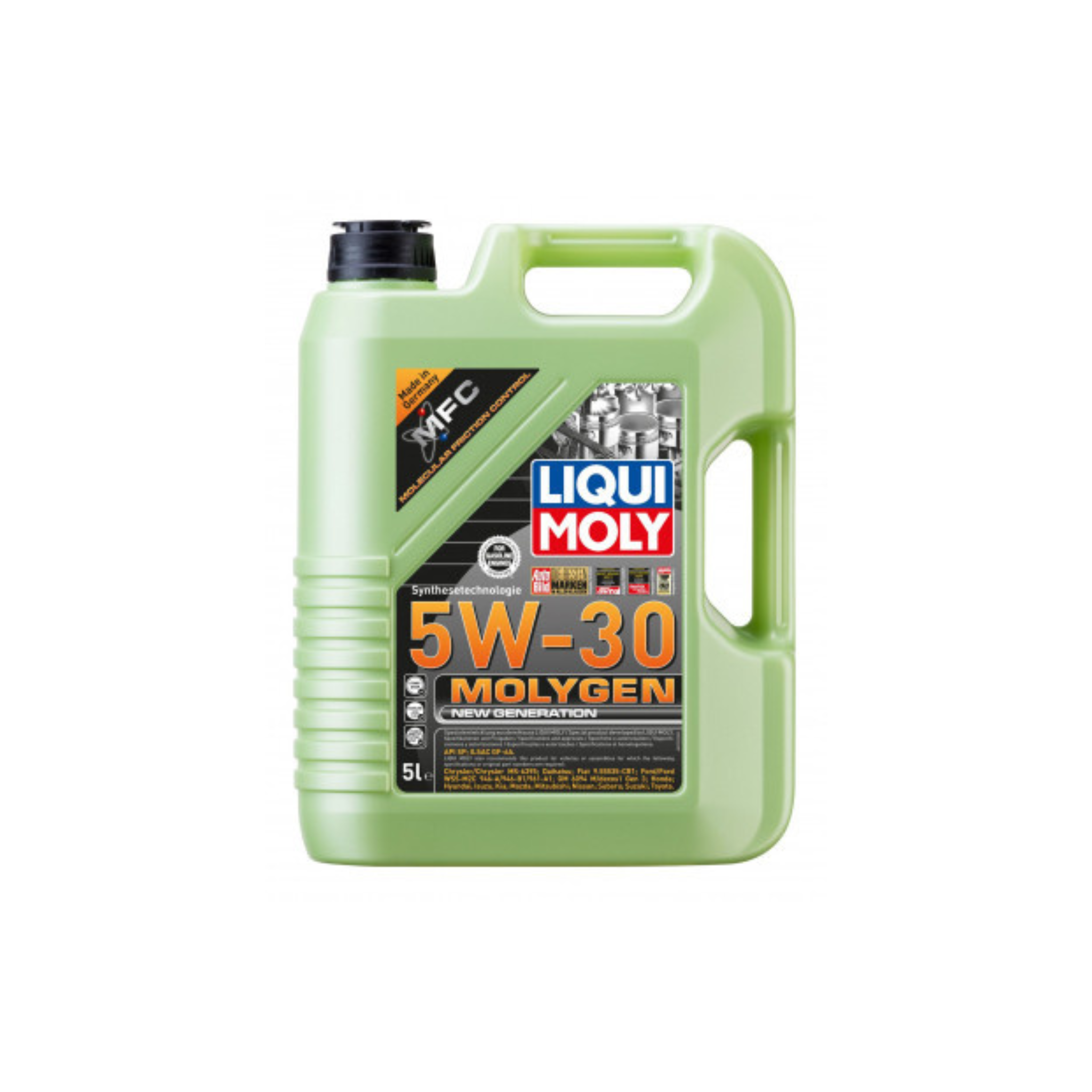 Molygen 5W-30 5L & Oil Additive