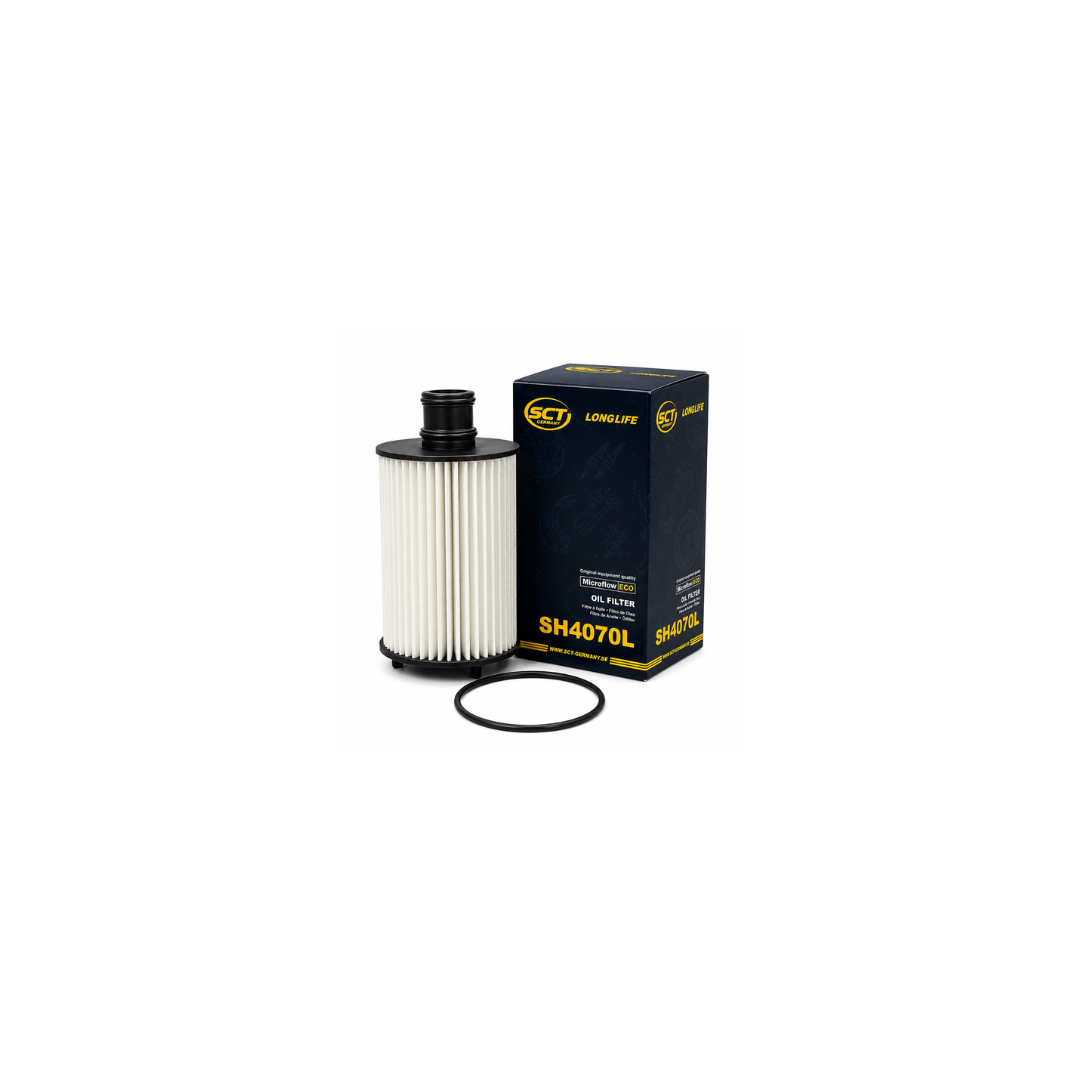 SCT SH 4070 L Oil Filter for Jaguar, Land Rover, Range Rover V6 & V8 Engines (Cartridge)