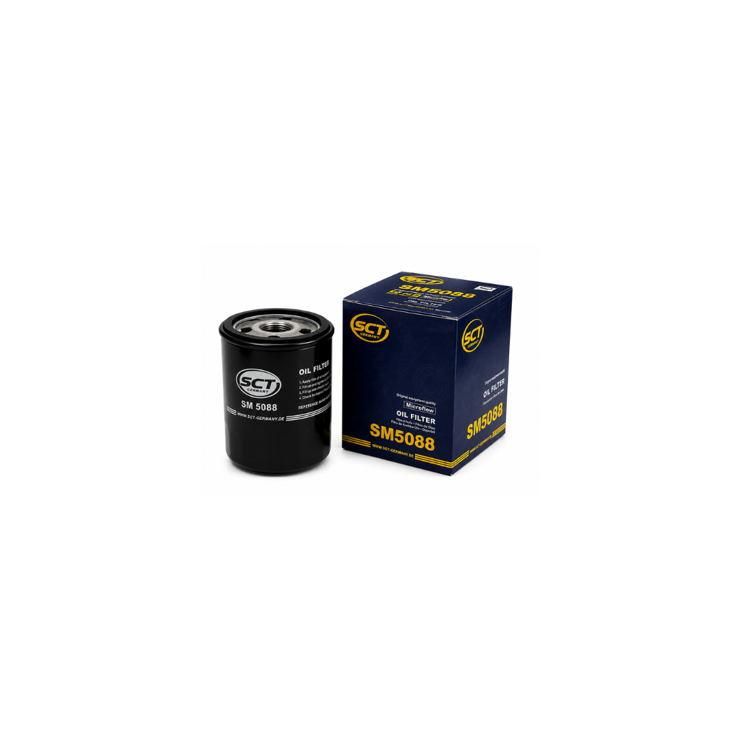 SCT SM 5088 Oil Filter for Jaguar, Land Rover, Range Rover Vehicles (Metal)